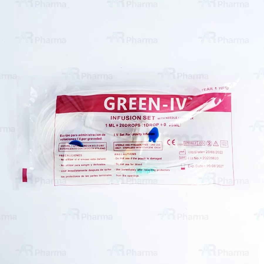 Equipo de suero Green Ject